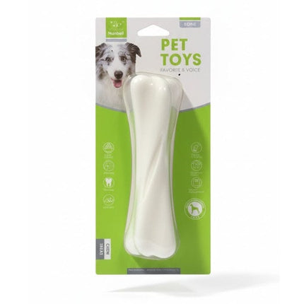 Nunbell Dog Nunbell Premium Silicone Dog Chew Toy Bone Shape