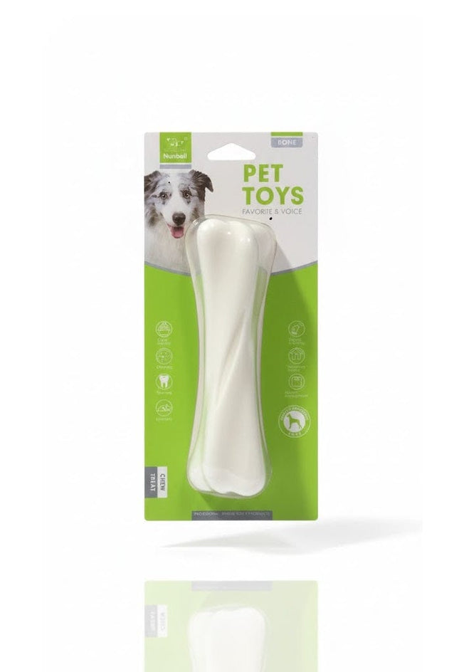 Nunbell Dog Nunbell Premium Silicone Dog Chew Toy Bone Shape
