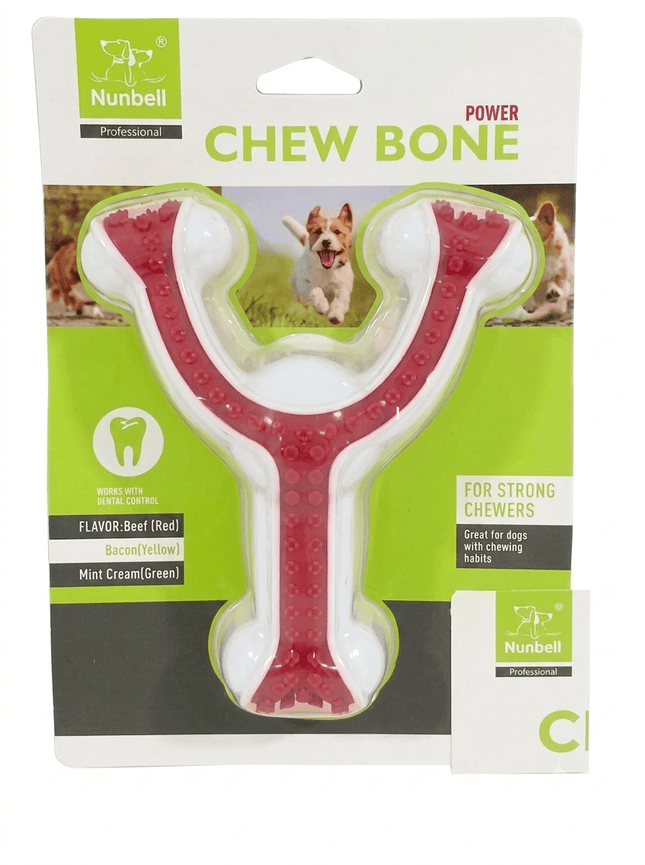 Nunbell Dog Nunbell Professional Chew Bone for Dogs Great for Heavy Chewers