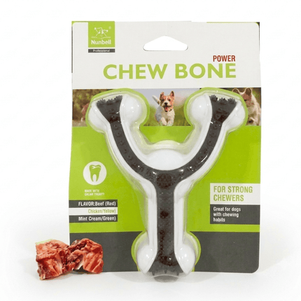 Nunbell Dog Nunbell Professional Chew Bone for Dogs Great for Heavy Chewers