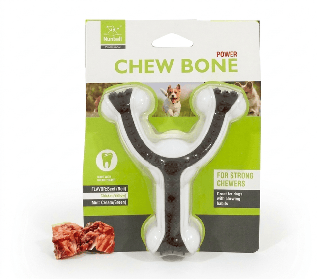 Nunbell Dog Nunbell Professional Chew Bone for Dogs Great for Heavy Chewers