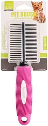 Nunbell Dog Nunbell Professional Pet Grooming Comb Durable Stainless Steel Deshedding Tool