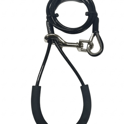 Nunbell Dog Nunbell Steel Wire Dog Leash Size 0.5 × 80 Cm Black