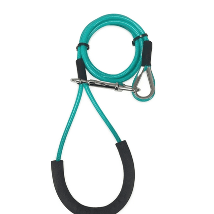 Nunbell Dog Nunbell Steel Wire Dog Leash Size 0.5 × 80 Cm Turquoise