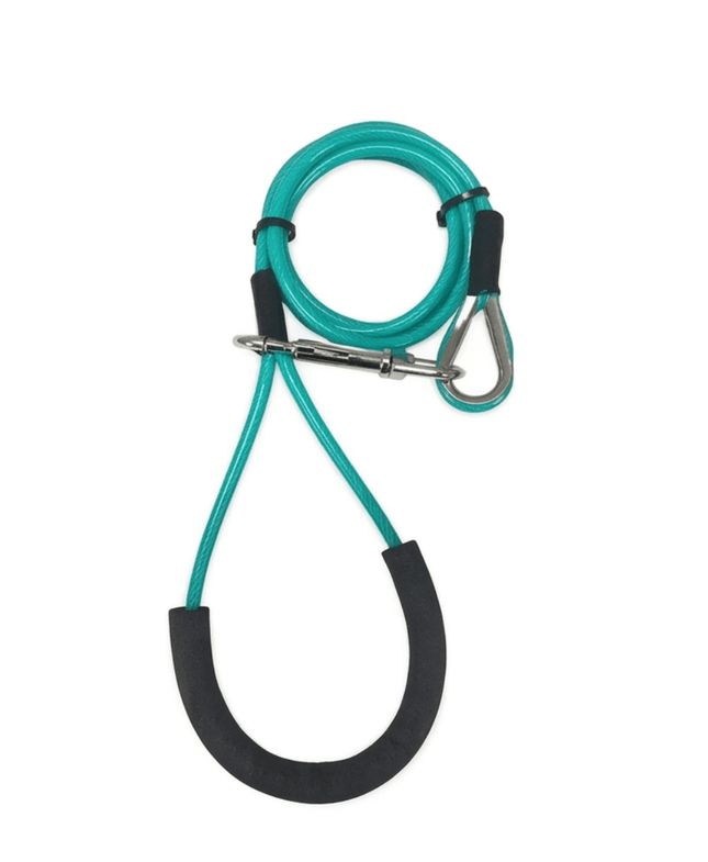 Nunbell Dog Nunbell Steel Wire Dog Leash Size 0.5 × 80 Cm Turquoise