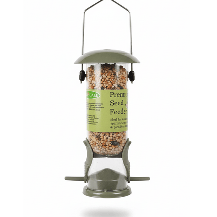 Oakdale Bird Oakdale Wild Bird Feeder Pre Filled With Premium Seeds Large Haning Frame With Dual Perches