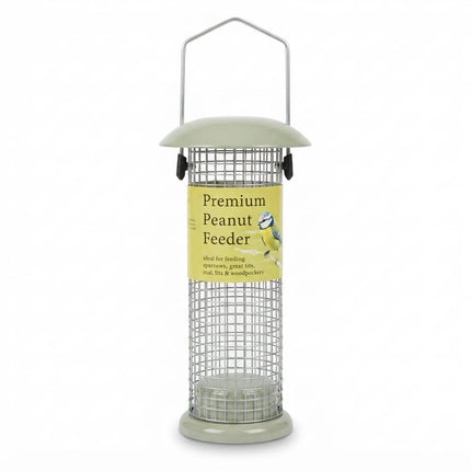 Oakdale Bird Oakdale Wild Bird Peanut and Seed Dispenser Hanging Mesh Tube Feeder