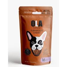Ola Dog Ola Natural Stick Dog Treats Peanut Butter 16 pcs