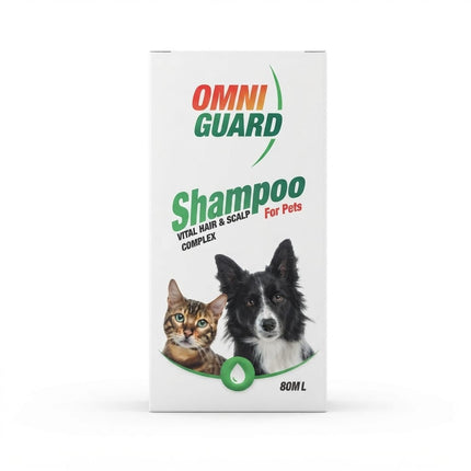 Omni Guard Dog and cat Omni Guard Vital Hair And Scalp Complex Shampoo for Pets 80ml