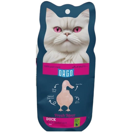 Orgo Cat Orgo Treats with Smoked Duck for Adult Cats 3 pcs