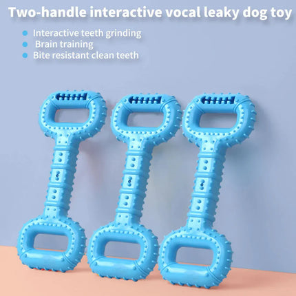 Orgo Dog Dog Bones Toy For Aggressive Chewers Blue