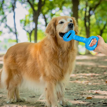 Orgo Dog Dog Bones Toy For Aggressive Chewers Blue