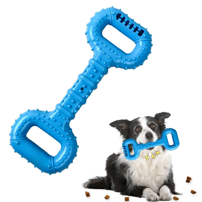 Orgo Dog Dog Bones Toy For Aggressive Chewers Blue