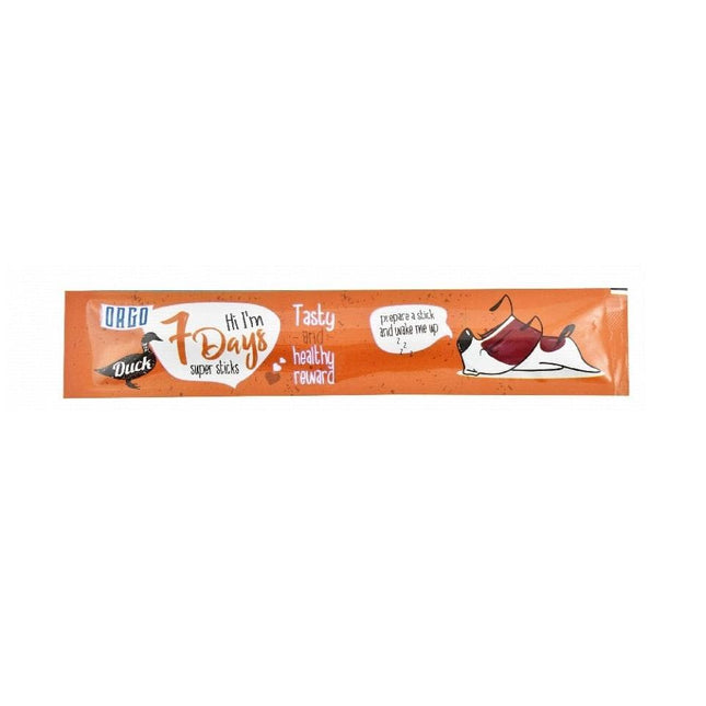 Orgo Dog Orgo 7 Days Super Stick Dog Treat with Duck