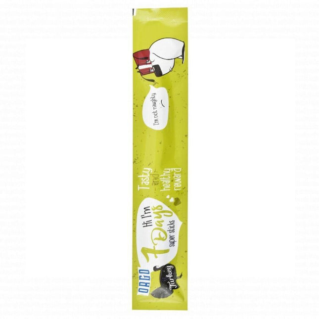 Orgo Dog Orgo 7 Days Super Sticks Dog Treat with Turkey