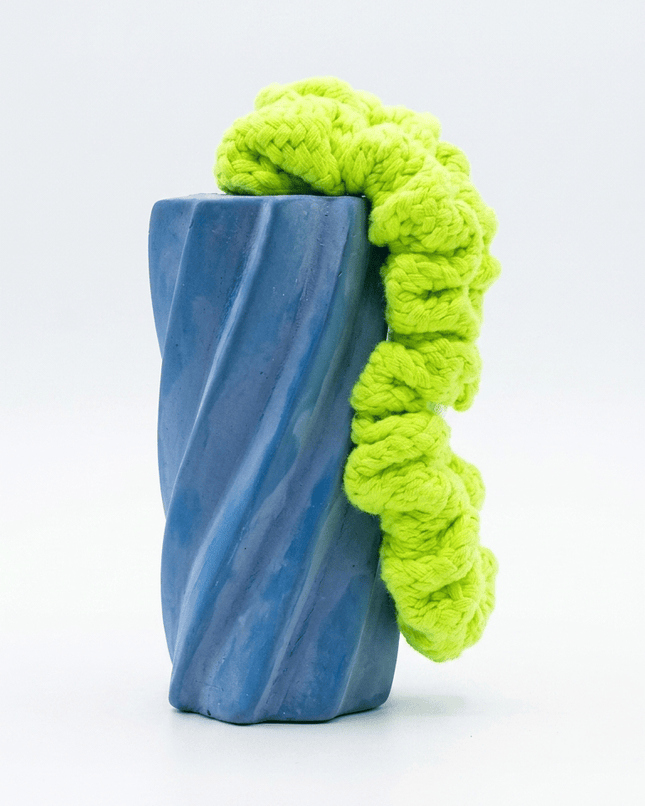 Orgo Dog Orgo Dental Chew Dog Toy with Durable Rope Blue