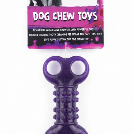 Orgo Dog Orgo Durable Molar Cleaning Dog Chew Toy Purple