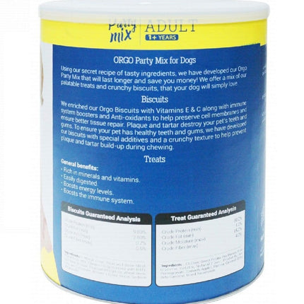 Orgo Dog Orgo Party Mix Treats With Chicken 1 kg