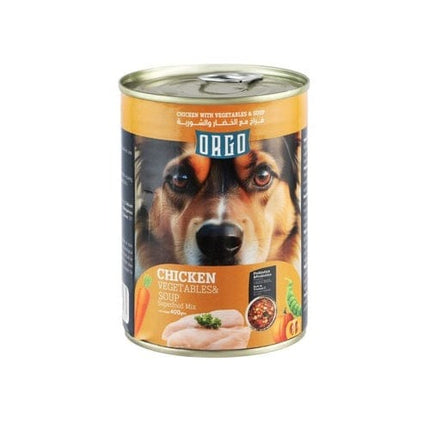 Orgo dog Orgo Wet Dog Food with Chicken and Vegetables in Soup 400 gr