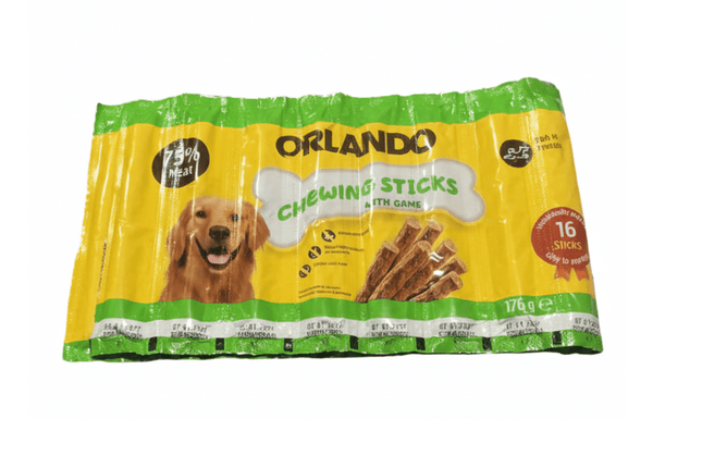 ORLANDO Dog ORLANDO Chewing Sticks with  Game for Dogs