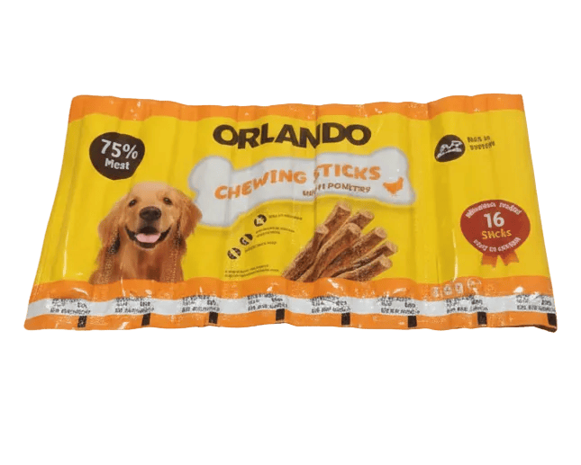 ORLANDO Dog ORLANDO Chewing Sticks with  Poultry for Dogs