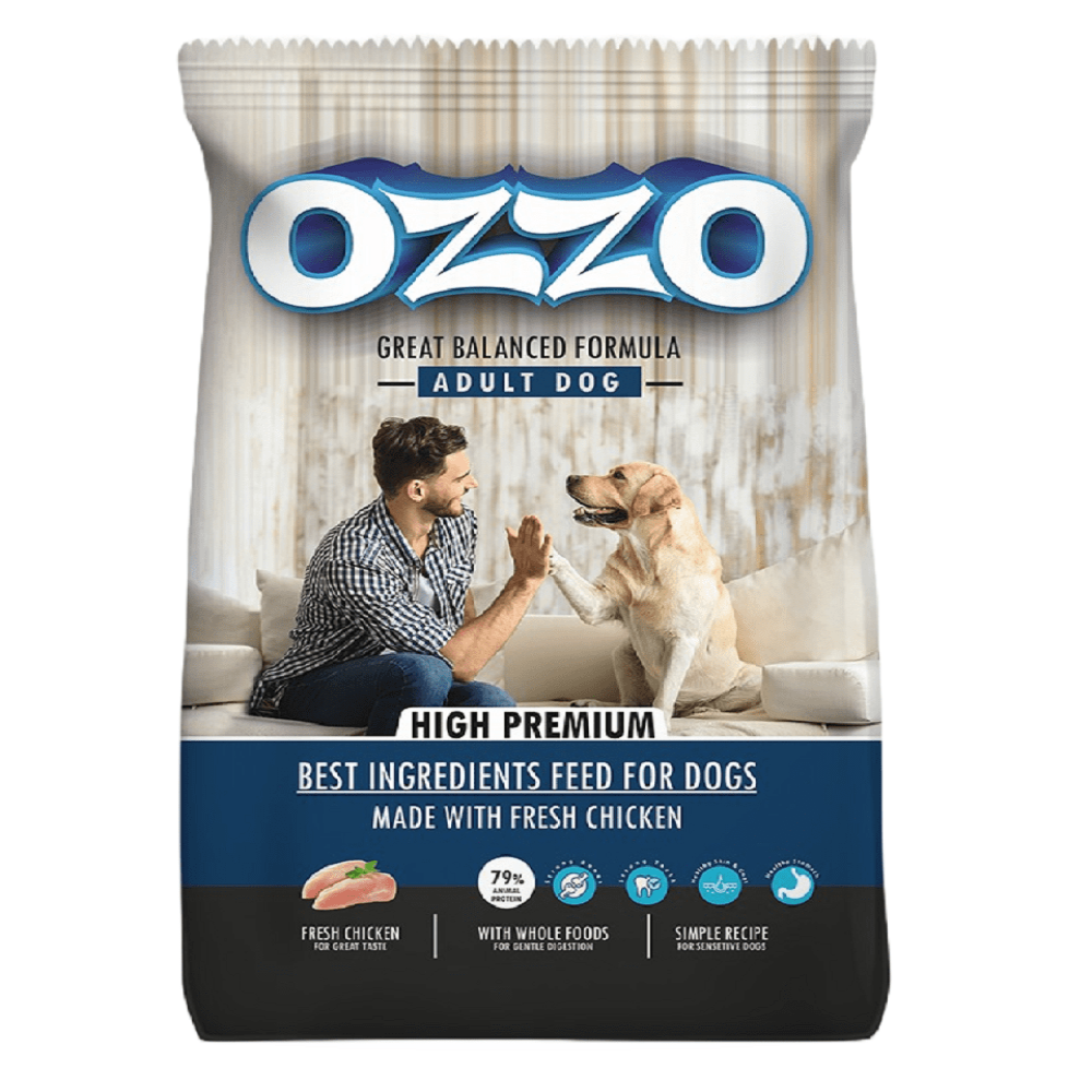 Ozzo Dry Food with Chicken for Sensitive Adult Dogs 4kg