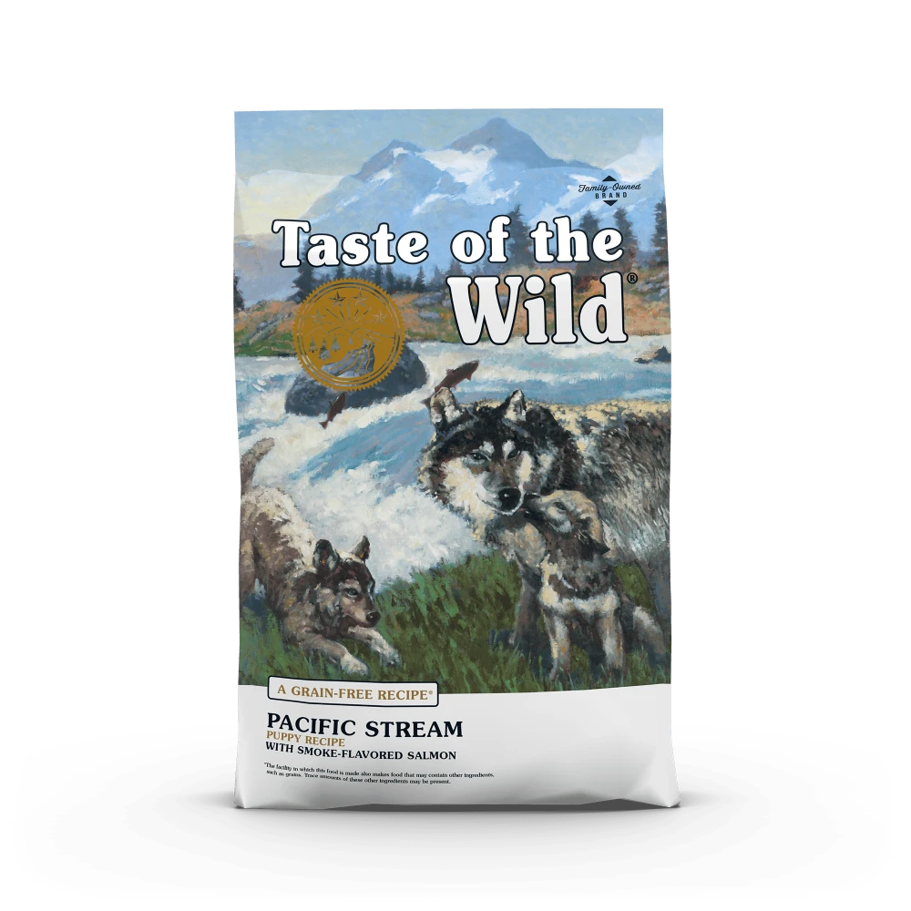 Taste of the Wild Pacific Stream Dry Food with Smoked Salmon for Puppies 2 kg