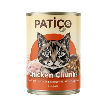 Patiço Cat Patiço Chicken Chunks Canned Cat Food 400GM Wet Food for Cats