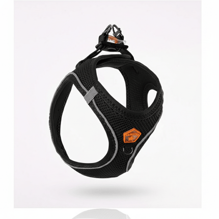 Pawstar Dog Pawstar Black 3XS Air Mesh Dog Harness Neck 20-24cm And Waist 24-28cm