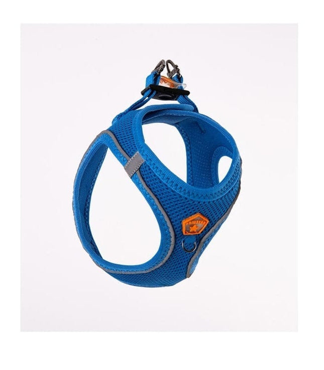 Pawstar Dog Pawstar Blue XL Air Mesh Dog Harness Neck 42-54cm And Waist 54-60cm