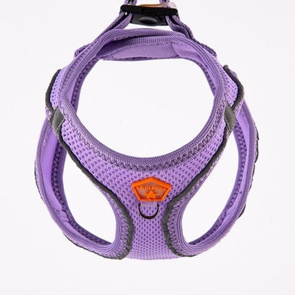 Pawstar Dog Pawstar Medium Light purple Air Mesh Dog Harness Neck 32-34cm And Waist 44-48cm