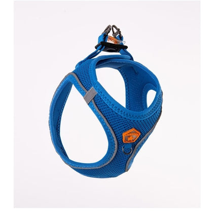 Pawstar Blue XL Air Mesh Dog Harness Neck 42-54cm And Waist 54-60cm