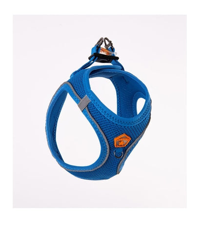 Pawstar Blue XL Air Mesh Dog Harness Neck 42-54cm And Waist 54-60cm