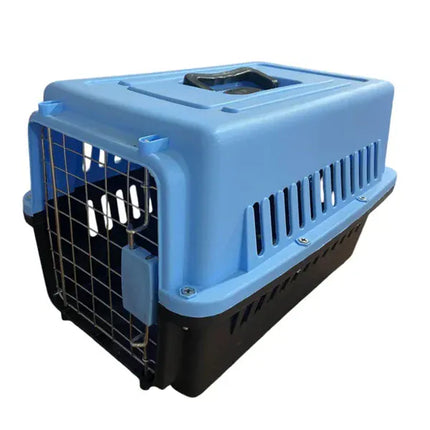 pctshop cat Groovy Cat Travel Box Small Light Blue