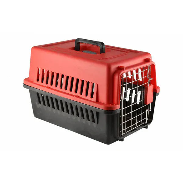 pctshop cat groovy cat travel box small Red