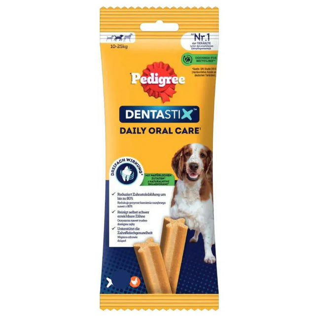Pedigree Dog Pedigree Dentastix Oral Care Dog Treats with chicken 3 Pes 77gr
