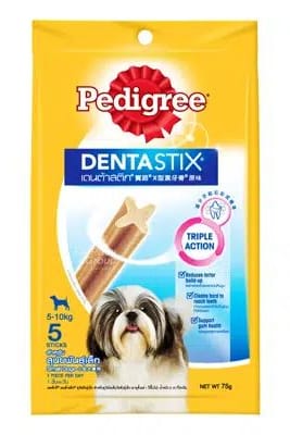 Pedigree Dog Pedigree Dog treats Denta Stix for teeth cleaning 5-10 kg 75g