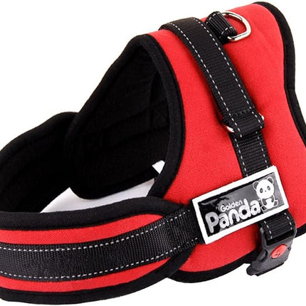 pet dog Dog Pet Dog Reflective No Pull Dog Harness Comfort Series Red Size M