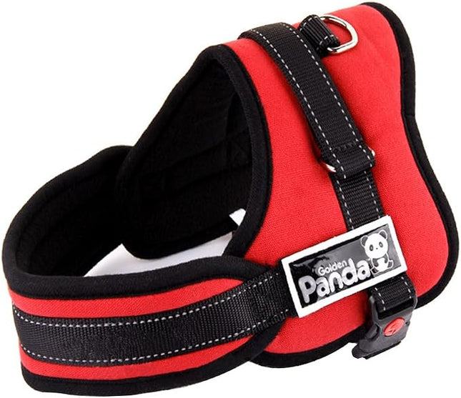 pet dog Dog Pet Dog Reflective No Pull Dog Harness Comfort Series Red Size M
