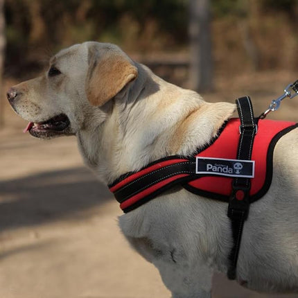 pet dog Dog Pet Dog Reflective No Pull Dog Harness Comfort Series Red Size M