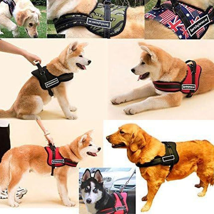 pet dog Dog Pet Dog Reflective No Pull Dog Harness Comfort Series Size M