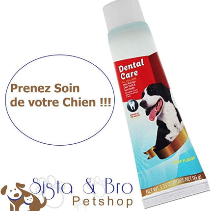 Pet Toothpaste Dog Pet Toothpaste beef Flavor 95 gr