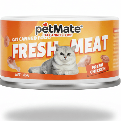 PetMate Cat PetMate Premium Cat Canned Food Fresh Chicken And Meat Recipe 85g