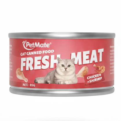 PetMate Cat PetMate Premium Cat Canned Food Fresh Chicken plus Shrimp Recipe 85g