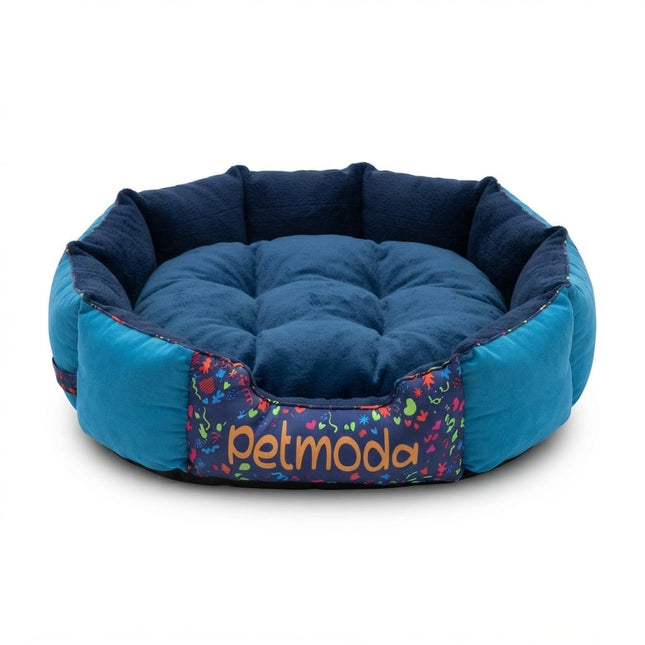 Petmoda Dog Petmoda pet moda bed double face  105 in 85 cm Cyan