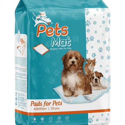 Pets Mat Dog Pets Mat Hygienic Training Puppy Pads 60x90cm 20Pc