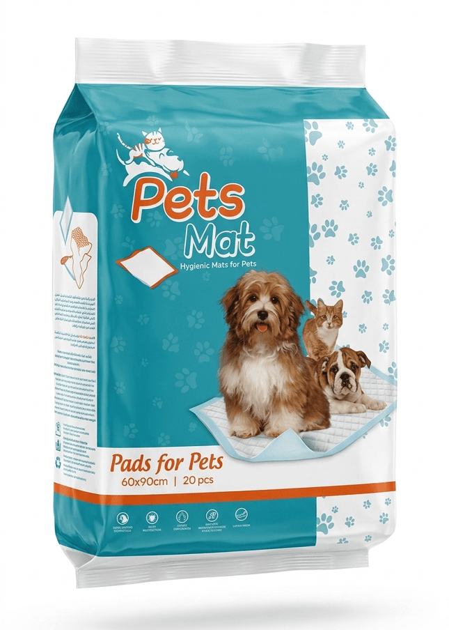 Pets Mat Dog Pets Mat Hygienic Training Puppy Pads 60x90cm 20Pc