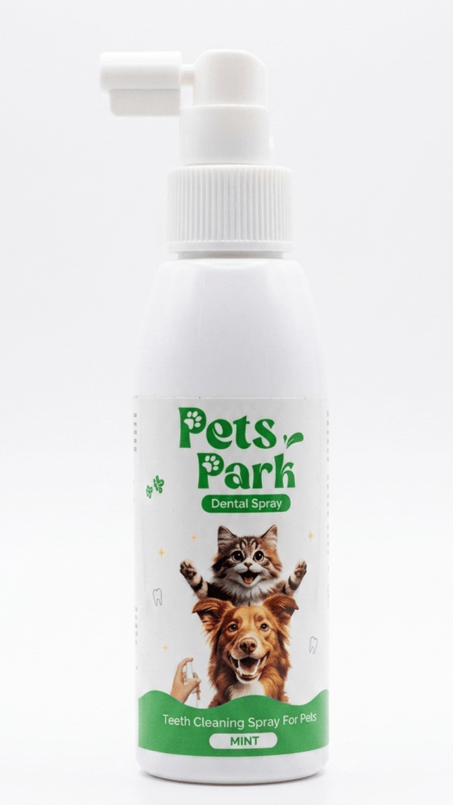 Pets Park Dog and cat Pets Park Mint Dental Spray for Dogs And Cats 120ml