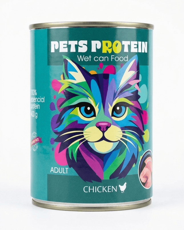 Pets Protein Cat Pets Protein Chicken Wet Cat Food for Adult Cats 400g