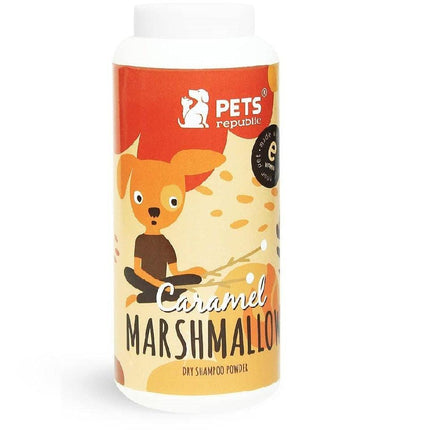 Pets Republic Dog and cat Pets Republic Dry Shampoo With Caramel Marshmallow 200gm